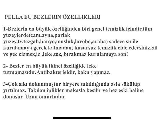 Diğer Pella-eu temizlik bezi
