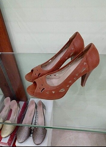 VKS Shoes 40 numara taba rengi ayakkabı