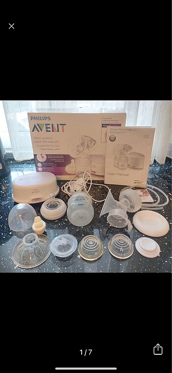 Philips süt sağma makinası