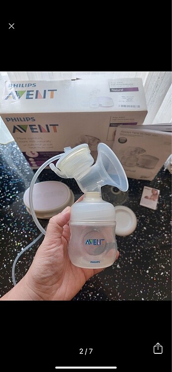  Philips süt sağma makinası