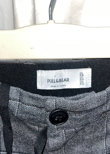 Gri Kareli Regular Fit Pantolon - Görsel 3