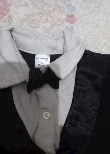 Siyah Uzun Kollu Erkek Bebek Tulumu - Görsel 3