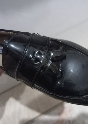 Klasik Siyah Tokalı Erkek Çocuk Özel Ayakkabı - Görsel 3