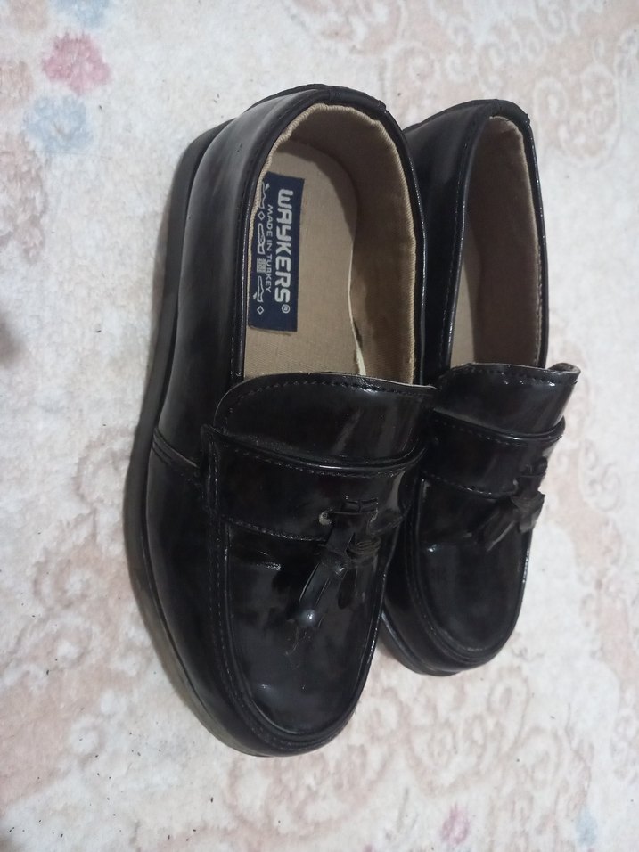 Klasik Siyah Tokalı Erkek Çocuk Özel Ayakkabı - Görsel 2