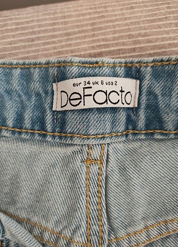 Defacto DeFacto culotte jean 