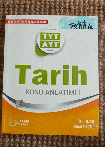 palme TYT AYT Tarih Konu Anlatımlı Kitap