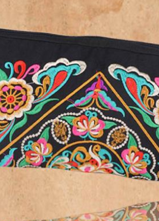 Vintage Love etnik desenli el çantası