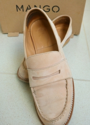 Mango mango süet loafer