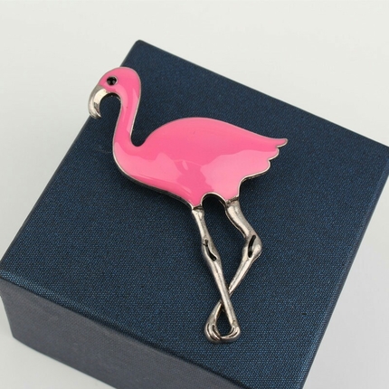 flamingo broş 
