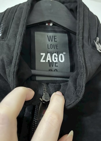 Siyah Fermuarlı Erkek Yelek - Görsel 6