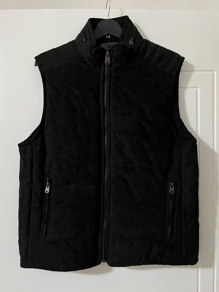 Siyah Fermuarlı Erkek Yelek - Görsel 5