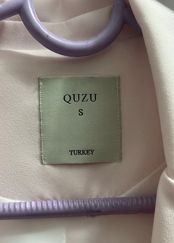 Düğmeli Pembe Midi Blazer - Görsel 2