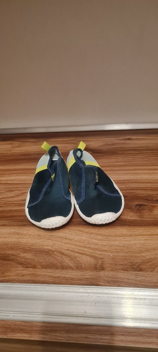 Erkek Çocuk Mavi Cırtlı Terlik - Görsel 2