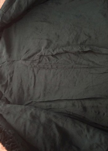 Siyah Kadın Peluş Kürk Ceket - Görsel 3