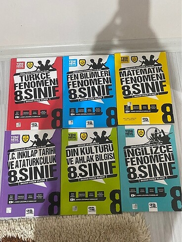 8.sınıf tüm dersler soru bankası