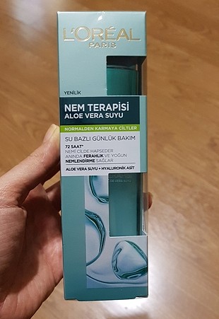 L'oreal Paris nem terapisi aloe vera suyu