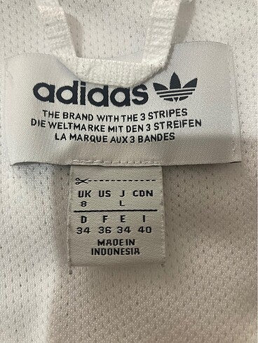 s Beden beyaz Renk Adidas mont ince baharlık