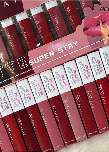 Beden MAYBELLİNE LİKİT RUJ