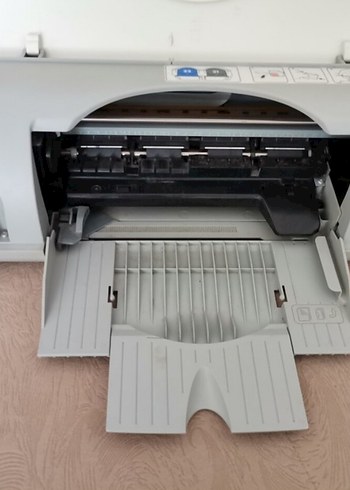 Gri HP Yazıcı ve Adaptör - Görsel 2