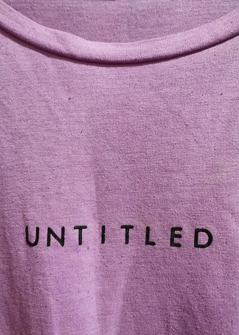 Mor Pamuklu Kadın Tişört - Görsel 3