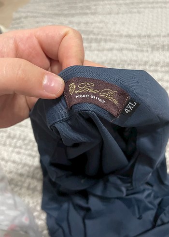 Düğmeli Kısa Kollu Mavi Polo Tişört - Görsel 3