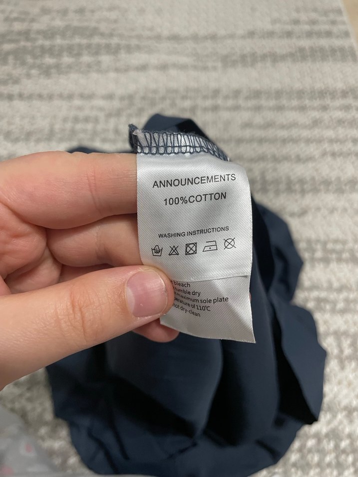 Düğmeli Kısa Kollu Mavi Polo Tişört - Görsel 2