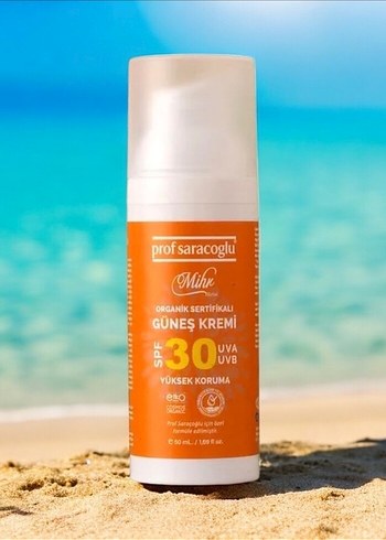Prof Saracoğlu Organik SPF 30 Güneş Kremi