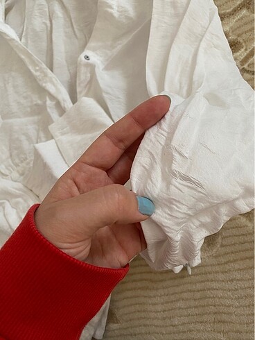 Zara Beyaz Bluz