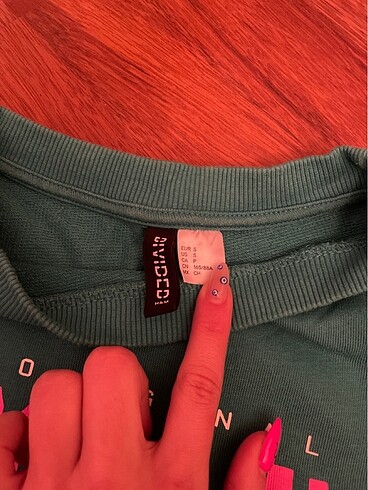 s Beden turkuaz Renk H&M sweat