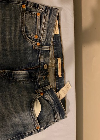 Levis Kadın Gri Bol Kesim Denim Pantolon