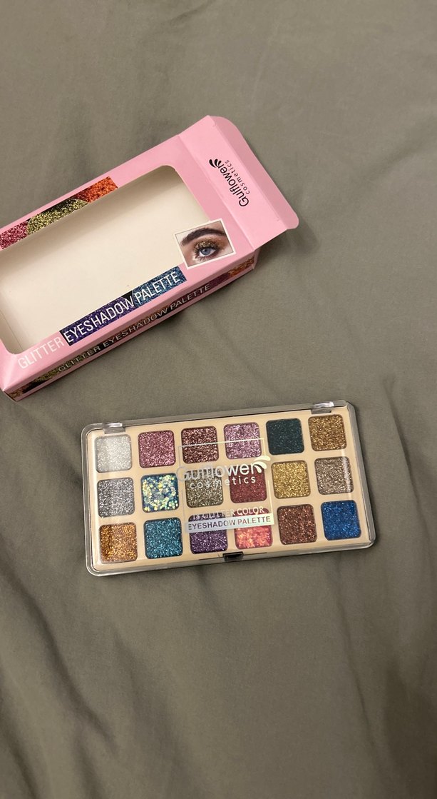 Renkli Parlak Simli Far Paleti - Görsel 2