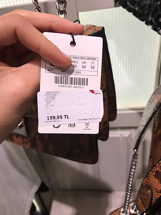 m Beden Stradivarius çanta 