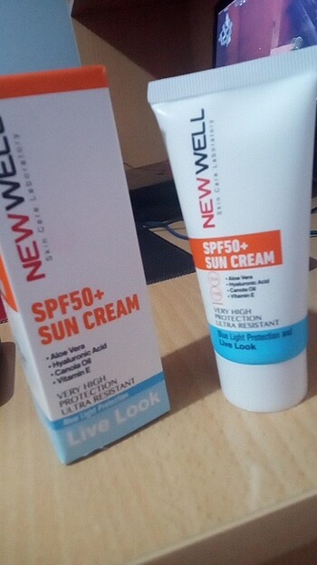  Beden New well güneş kremi 50ml