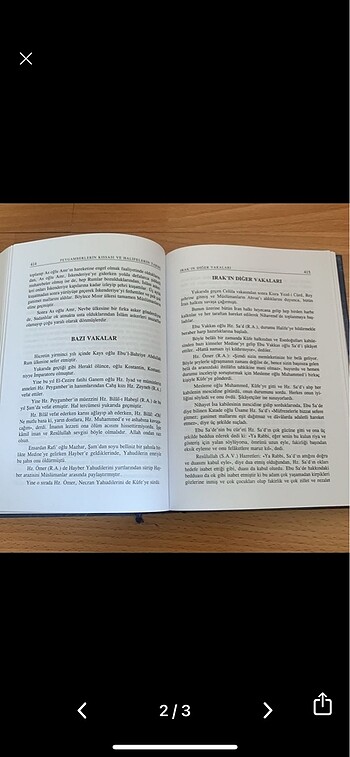  Peygamberler ve halifeler tarihi