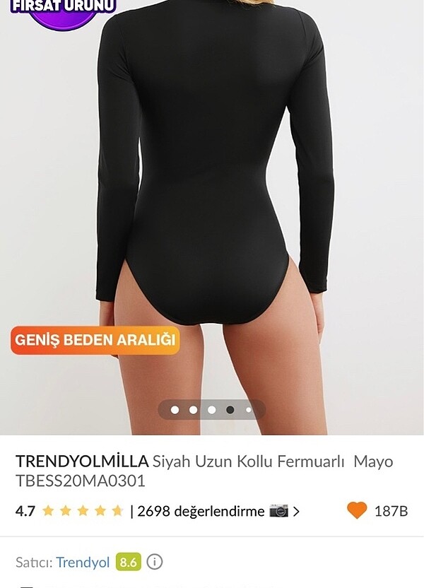 Trendyolmilla Bodysuit - Görsel 3