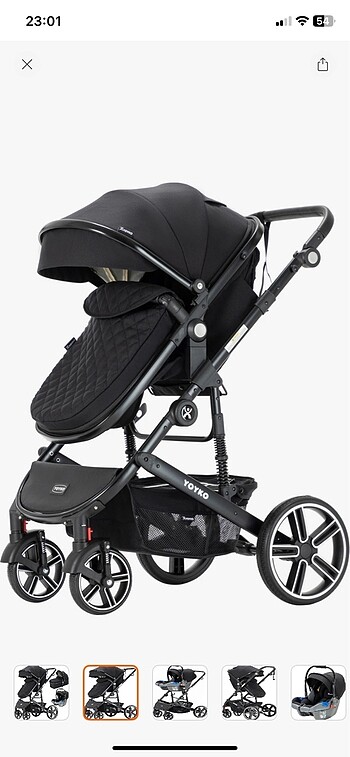 YOYKO TRAVEL BEBEK ARABASI - Görsel 2