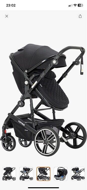 YOYKO TRAVEL BEBEK ARABASI - Görsel 3