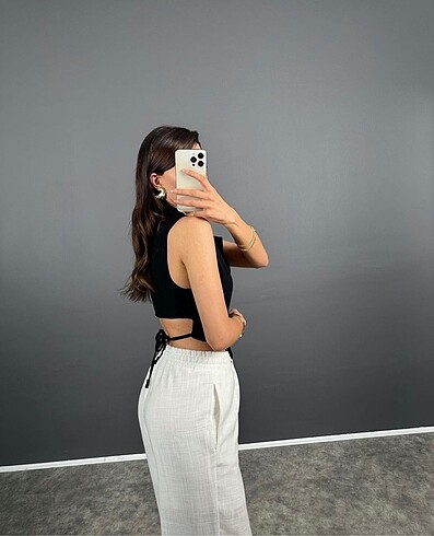 s Beden Zara crop yelek