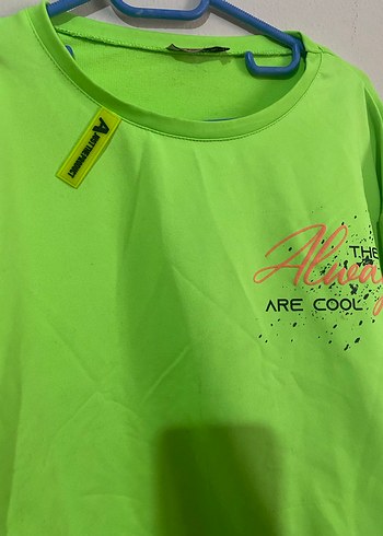 Yeşil Mini Kadın Sweatshirt - Görsel 2