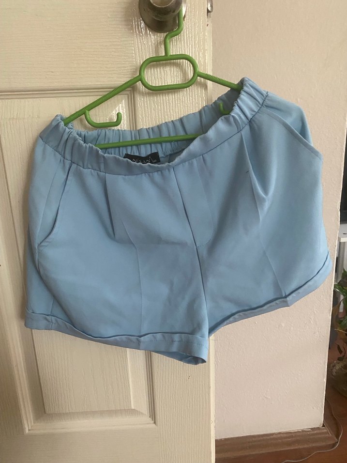 Bej Renkli Rahat Kesim şort - Görsel 3