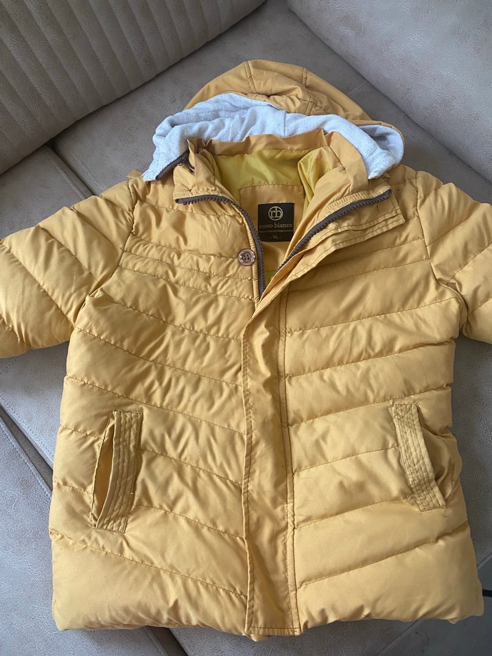 Sarı fermuarlı mont - Görsel 2