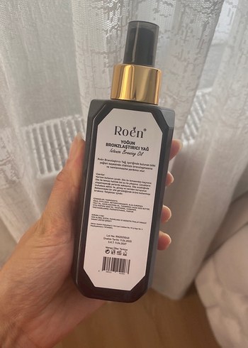 Diğer HİÇ KULLANILMADI!! Roén Yoğun Bronzlaştırıcı Yağ 150 ml