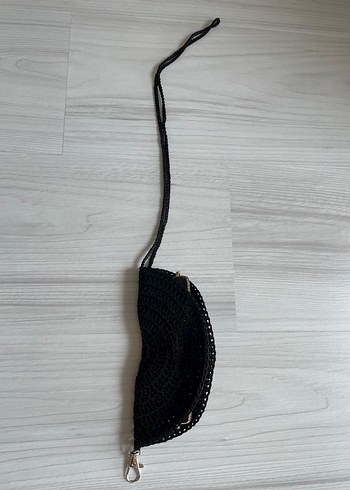 Siyah Örgü Gözlük kılıfı