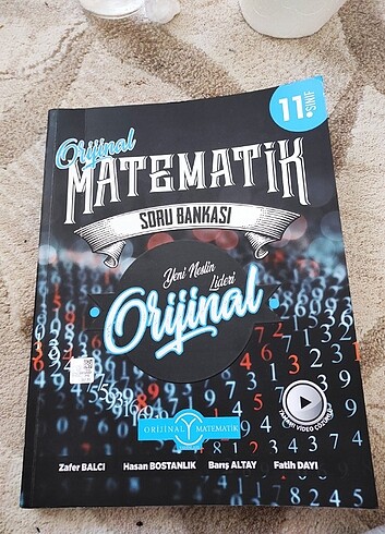 11.sınıf matematik orijinal yayınları 