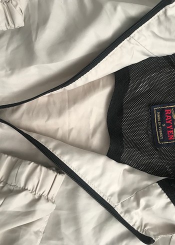 Bej Erkek Midi Boy Keten Yağmurluk - Görsel 2