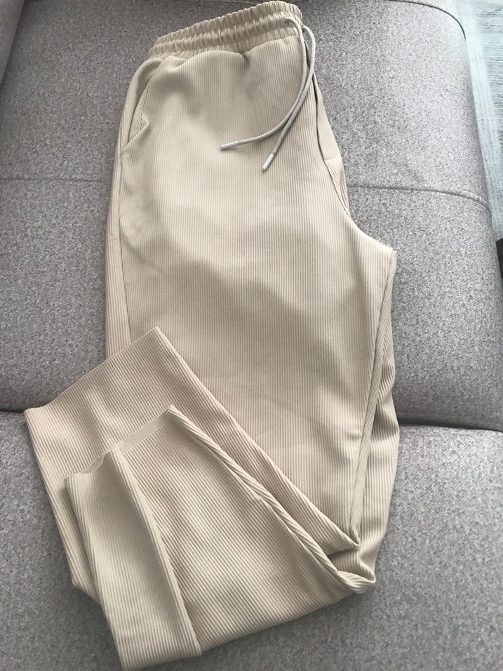 Bej Erkek Pantolon - Görsel 2