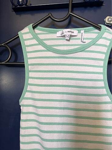 xs Beden Koton marka turkuaz crop
