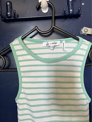 xs Beden beyaz Renk Koton marka turkuaz crop