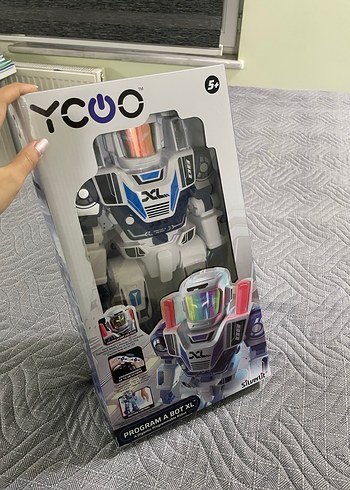 Ycuo Gri Programlanabilir Robot Figur
