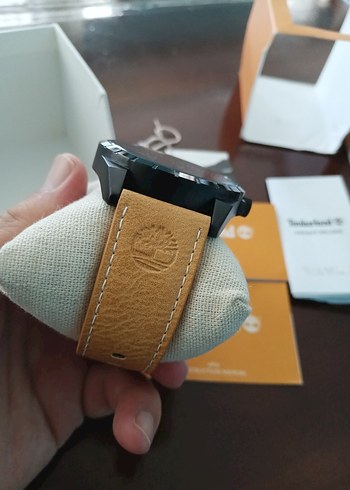 Beden camel Renk Timberland Erkek Deri Kayışlı Saat